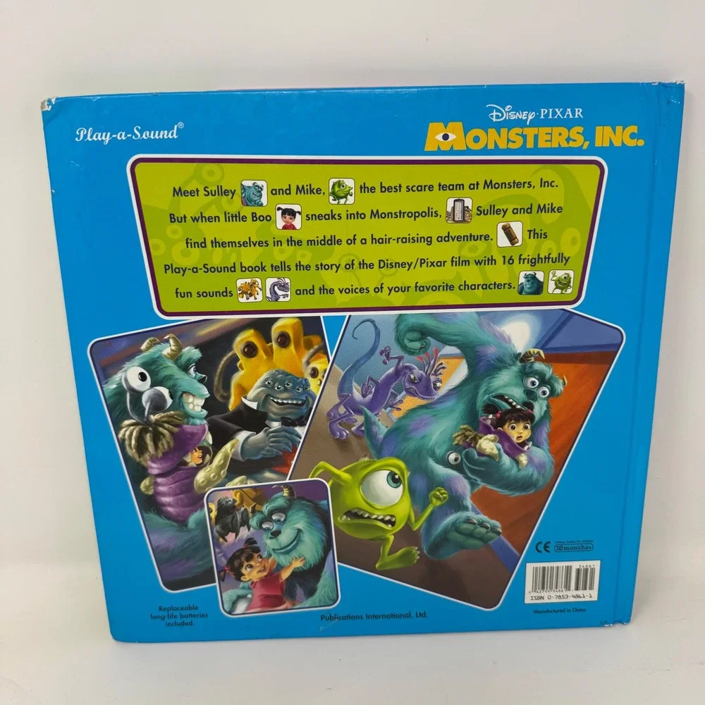 Pixar disney monsters
